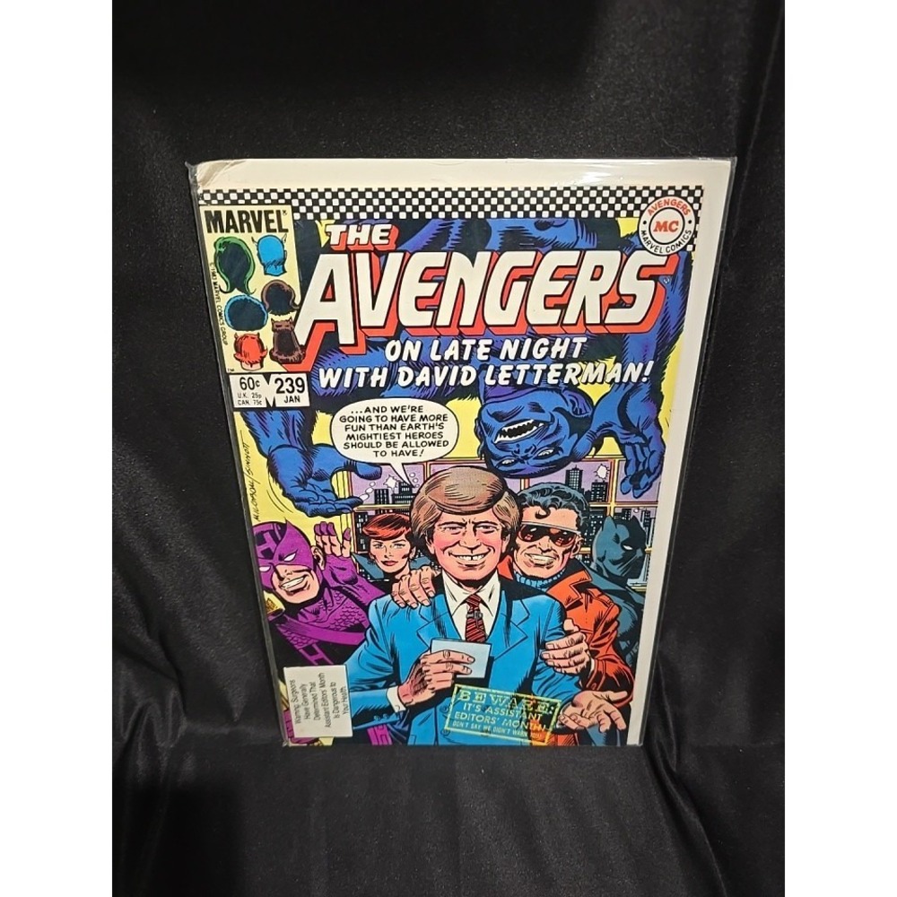 Sealed Avengers # 239 - David Letterman issue Marvel Comics‎